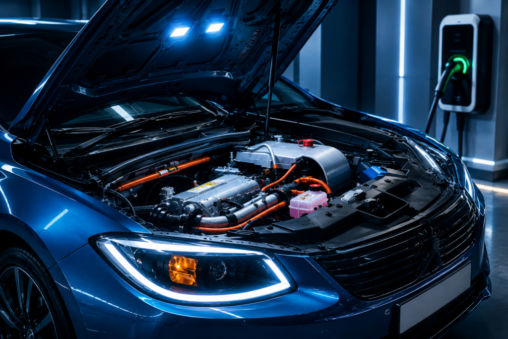 entretien d'une voiture électrique