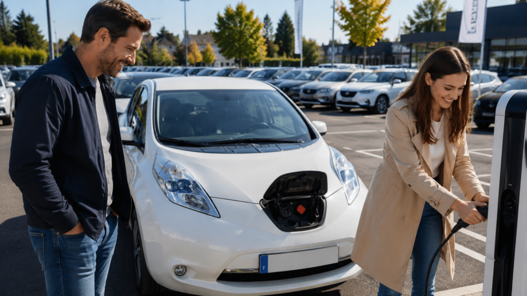 acheter une voiture électrique d'occasion