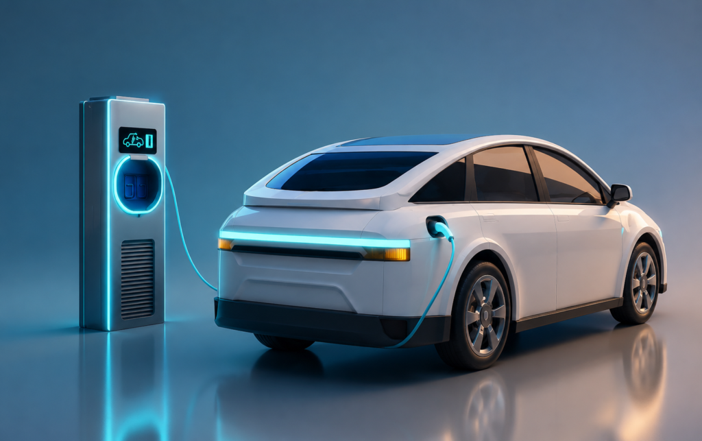 Recharger une voiture electrique batterie lithium ion