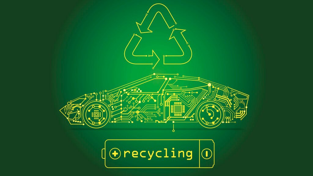 recyclage de batterie pour voiture électrique